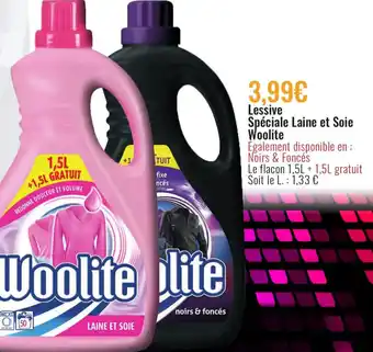 E.Leclerc Lessive Spéciale Laine et Soie Woolite offre