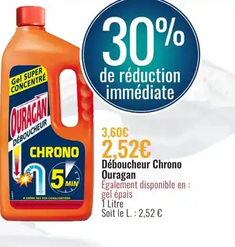 Déboucher Chrono Ouragan