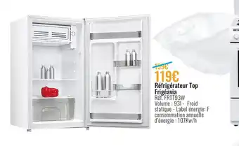 E.Leclerc Réfrigérateur Top Frigeavia offre