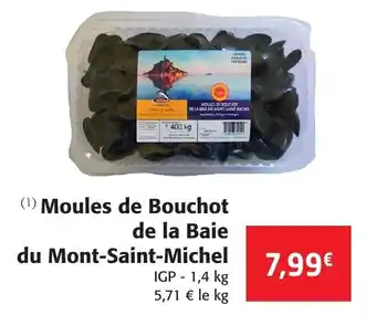 Colruyt Moules de Bouchot de La Baie du Mont-Saint Michel offre