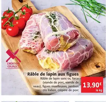 Colruyt Râble de Lapin Aux Figues offre