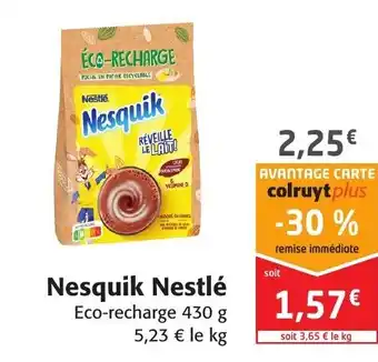 Colruyt Nesquik Nestlé offre