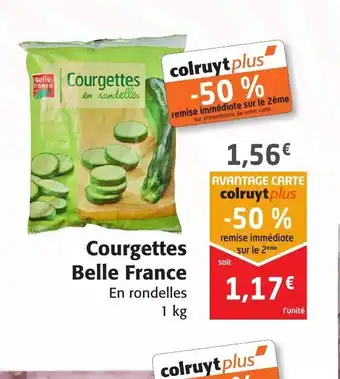 Colruyt Courgettes Belle France offre