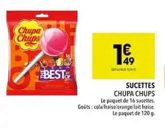 Sucettes Chupa Chups