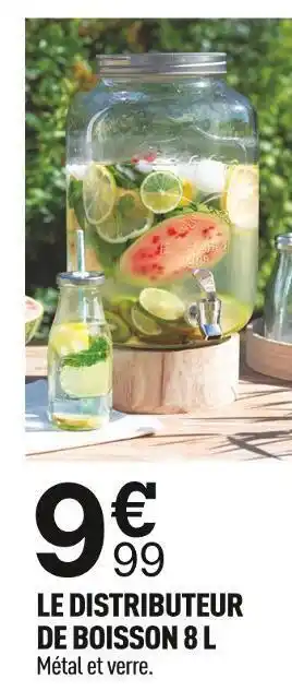 Centrakor Le distributeur de boisson 8 l offre