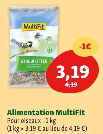 Maxi Zoo Multifit alimentation offre