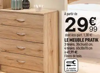 Centrakor Le meuble pratik offre