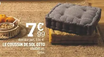 Centrakor Le coussin de sol otto offre