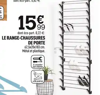 Centrakor Le range-chaussures de porte offre