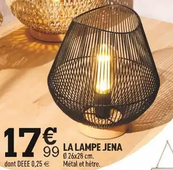 Centrakor La lampe jena offre