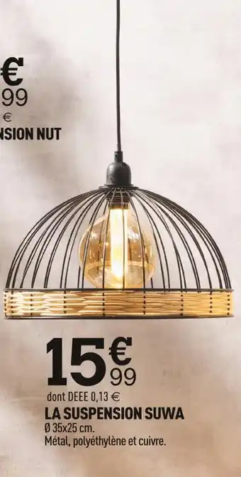 Centrakor La suspension suwa offre