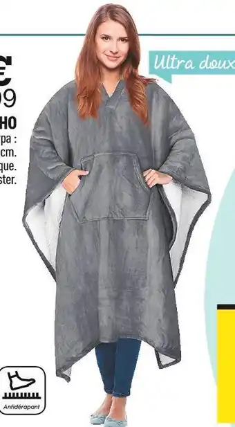 Centrakor Le plaid poncho offre