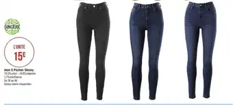 Jean 5 Poches Skinny