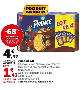 Super U Prince Lu offre