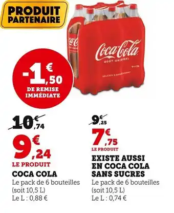 Super U Coca Cola offre