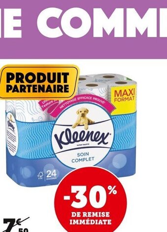 Super U Papier Toilette Kleenex offre
