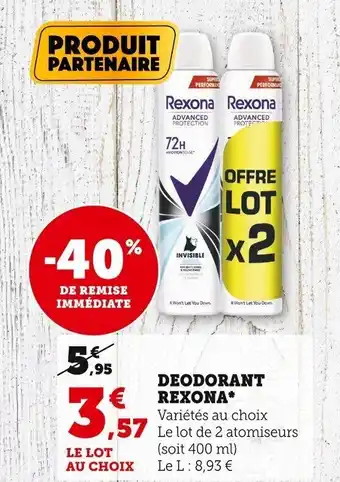 Deodorant Rexona*
