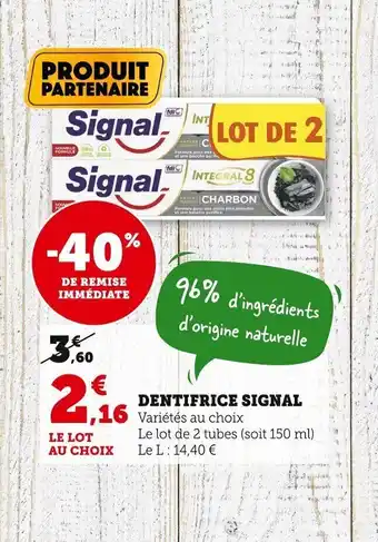 Dentifrice SIgnal