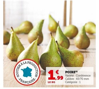 Super U Poire offre