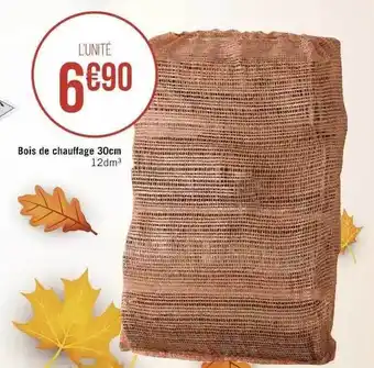 Bois de chauffage 30 cm