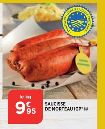 Bi1 Saucisse De Morteau IGP* offre