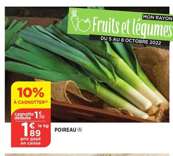 Bi1 Poireau offre