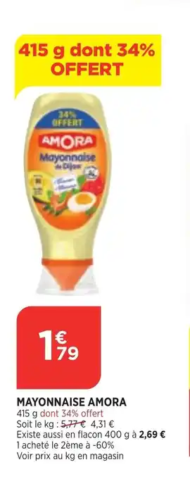 Bi1 Mayonnaise Amora offre