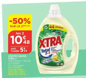 Bi1 Lessive Liquide Xtra offre