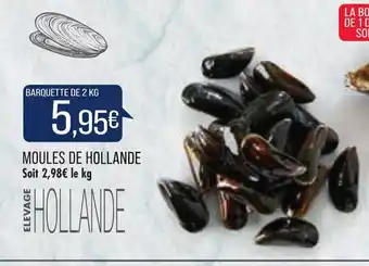 Match Moules De Hollande offre