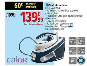 Central vapeur calor