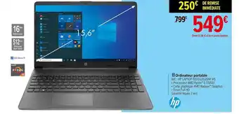Carrefour Ordinateur portable hp offre