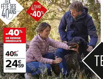 Carrefour La doudoune offre