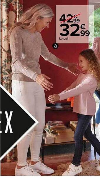 Carrefour Le pull offre