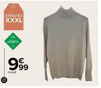 Carrefour Le pull offre