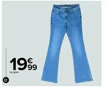 Carrefour Le jean offre