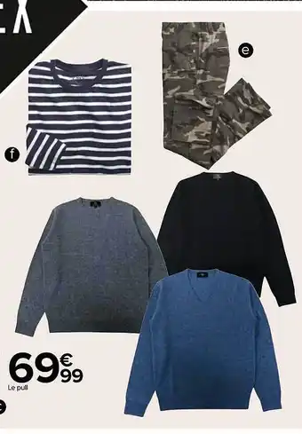 Carrefour Le pull tex offre