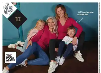 Carrefour Le pull tex offre