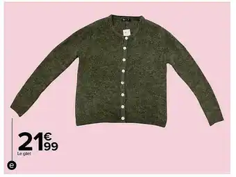 Carrefour Le gilet offre