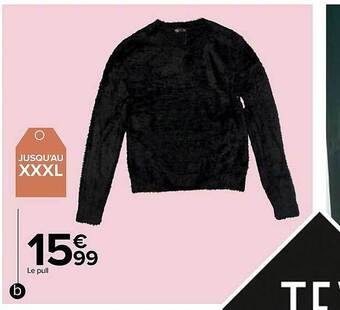 Carrefour Le pull offre