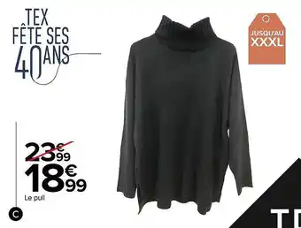 Carrefour Le pull offre