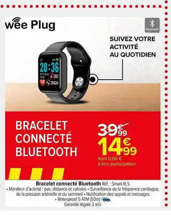 Bracelet connecté bluetooth
