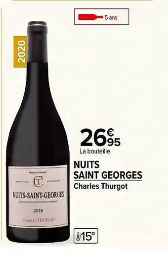 Carrefour Market Nuits saint geroges charles thurgot offre