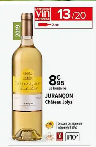 Carrefour Market Jurançon château jolys offre