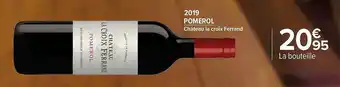 Carrefour Market 2019 pomerol château la croix ferrand offre