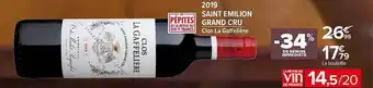 Carrefour Market 2019 saint émilion grand cru clos la gaffelière offre