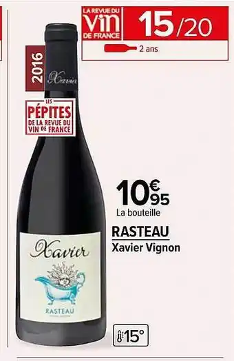 Rasteau xavier vignon