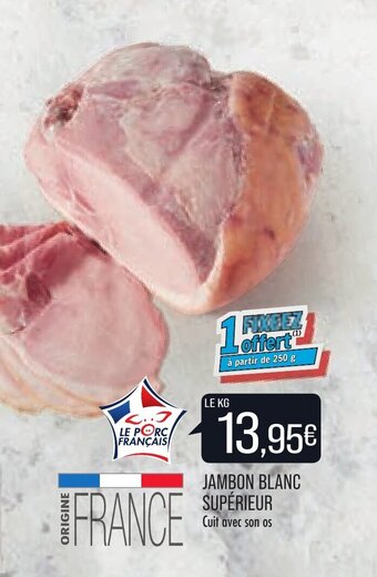 Match Jambon blanc supérieur offre