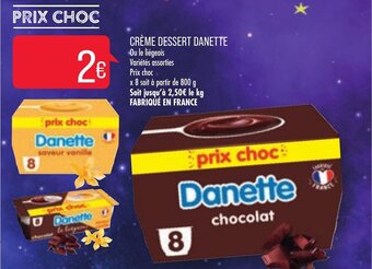 Match Crème dessert DANETTE offre