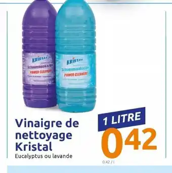 Action Vinaigre de nettoyage Kristal offre