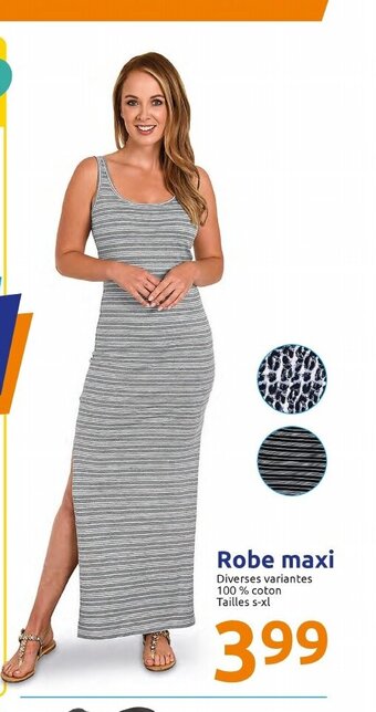 Action Robe maxi offre